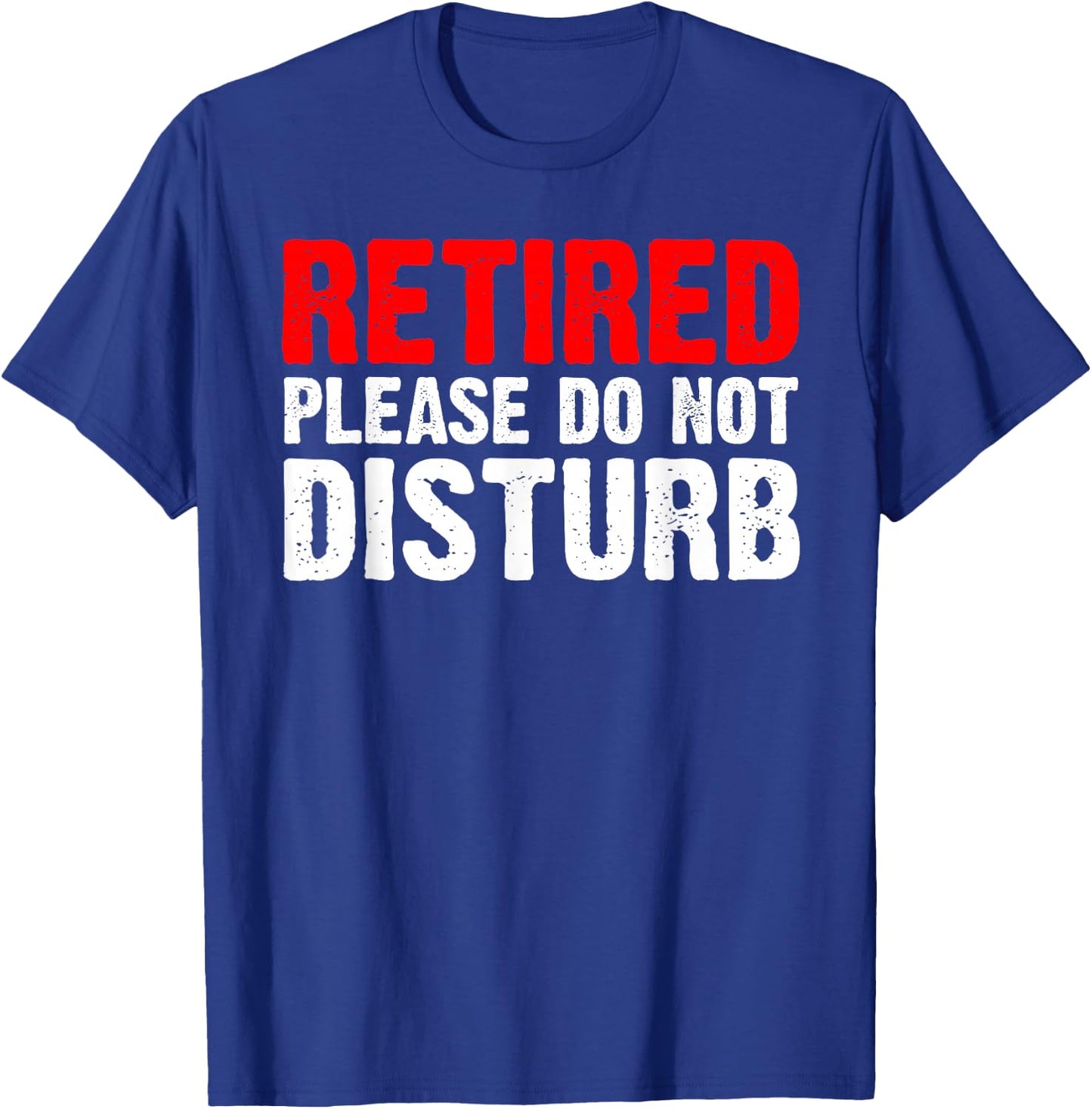 Unique Retirement Art Women Retired Worked Retiring T-Shirt - T-Shirt | Royal