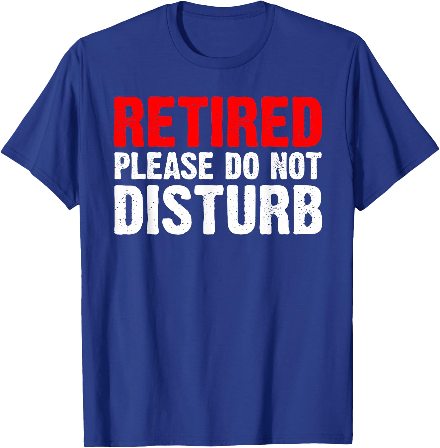 Unique Retirement Art Women Retired Worked Retiring T-Shirt - T-Shirt | Royal