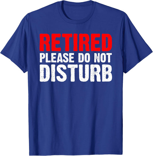 Unique Retirement Art Women Retired Worked Retiring T-Shirt - T-Shirt | Royal