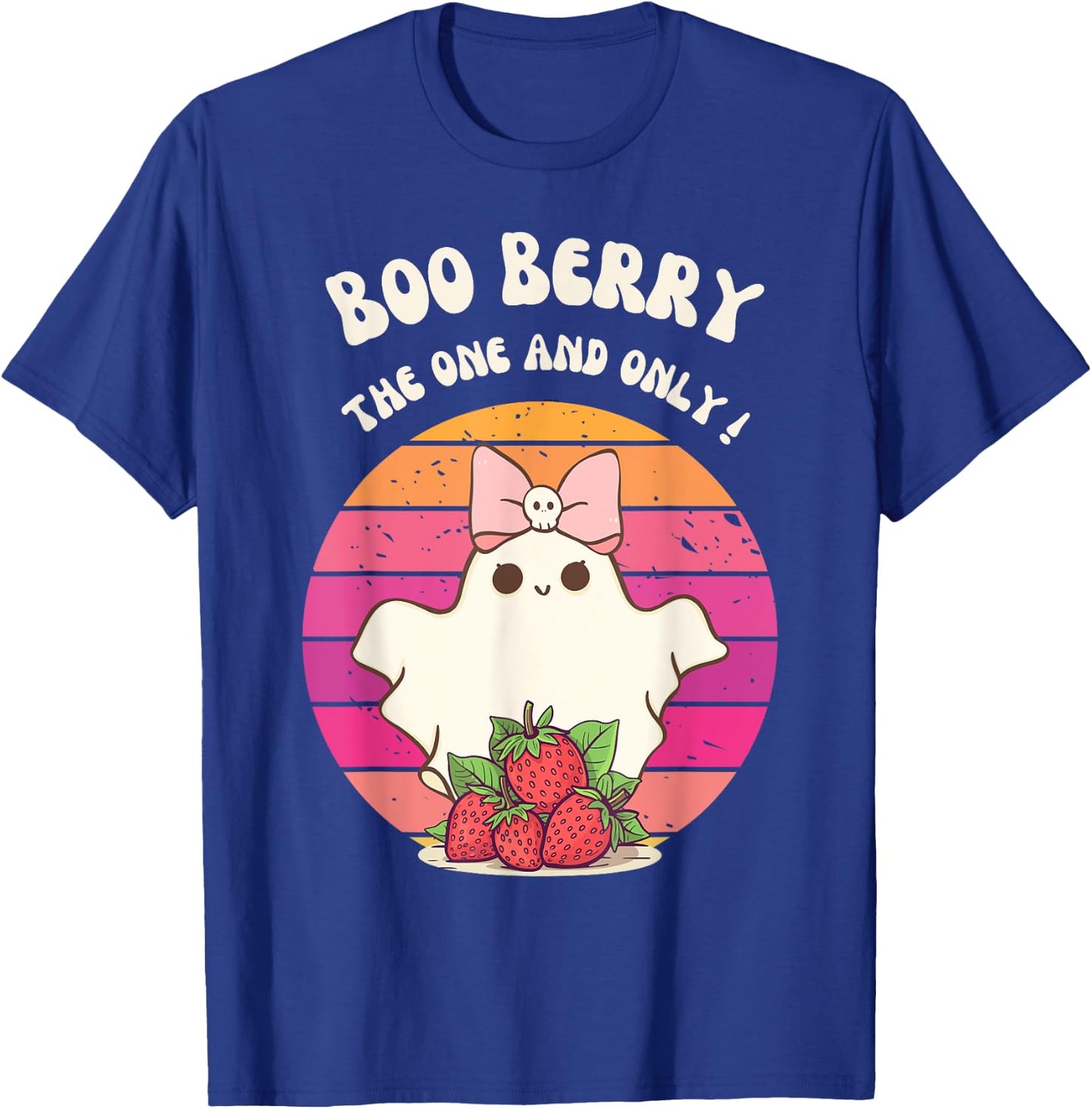 Funny Boo Berry The One and only Ghost Halloween Costume T-Shirt - T-Shirt | Royal