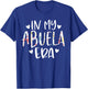 In My Abuela Era Flower Letter Floral Cute Gifts For Abuela T-Shirt - T-Shirt | Royal