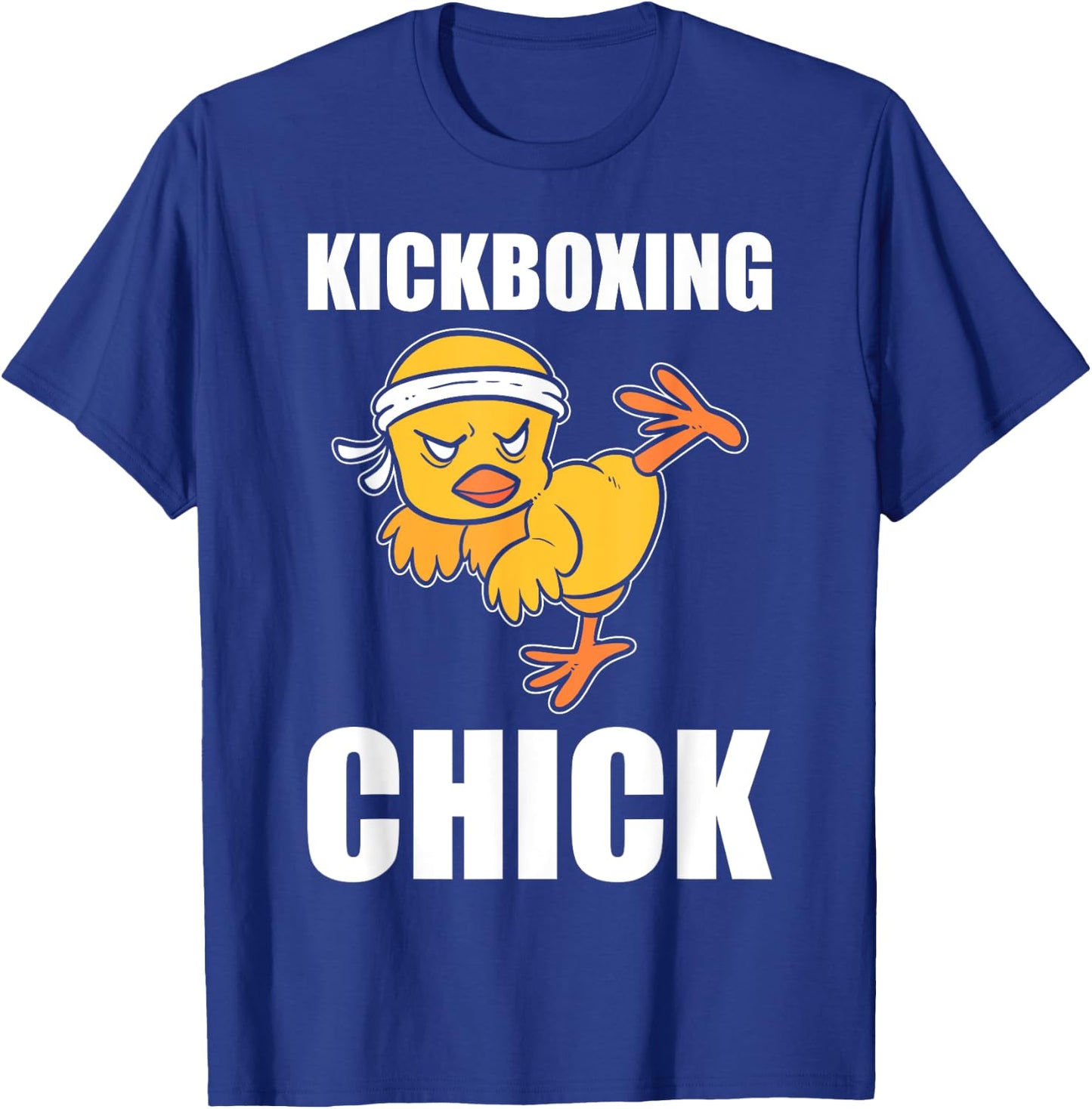 Funny Kickboxing Chick Kickboxing Instructor T-Shirt - T-Shirt | Royal
