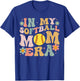 In My Softball Mom Era Groovy Softball Mama for Mothers Day T-Shirt - T-Shirt | Royal