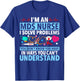 MDS Nurse Funny MDS Nursing MDS Nurses T-Shirt - T-Shirt | Royal