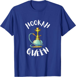Hookah Bar And Waterpipe - Hookah Queen T-Shirt - T-Shirt | Royal