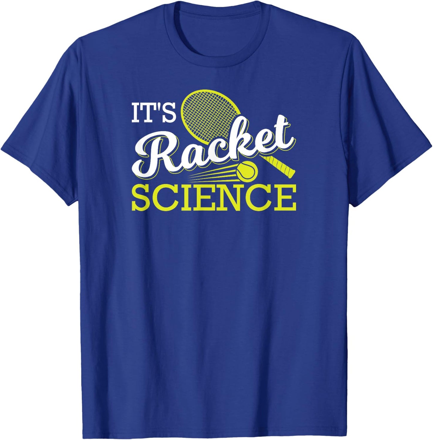 Its Racket Science Tennis T-Shirt - T-Shirt | Royal