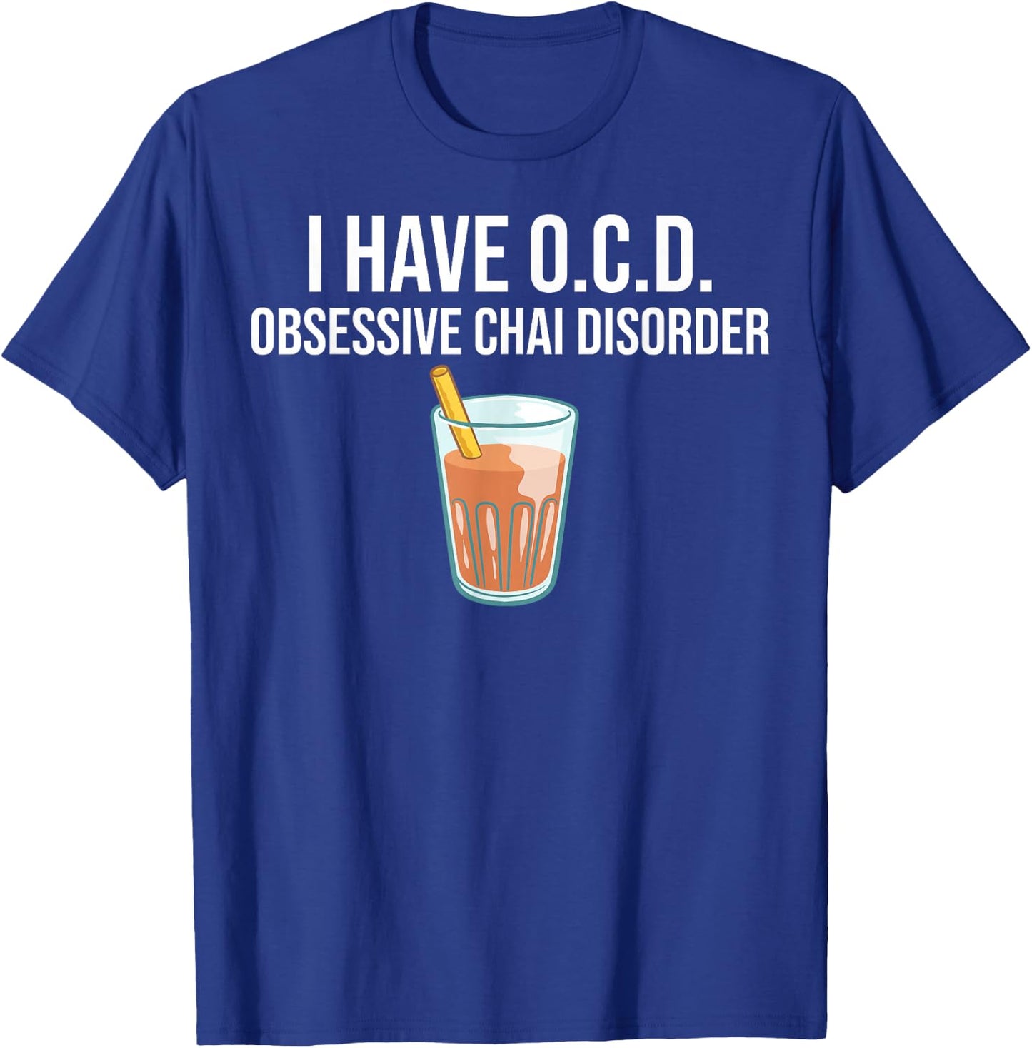 Chai Tea Gift Chai Latte Cafe Indian T-Shirt - T-Shirt | Royal
