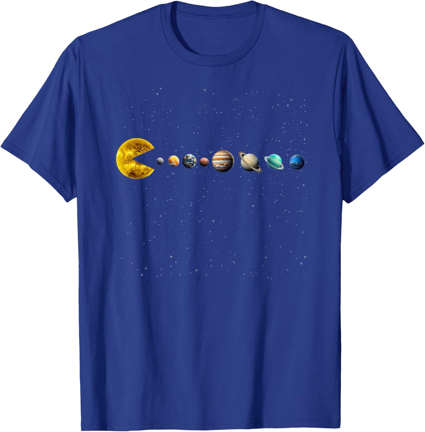 Funny Astronaut Planets gift Video Games astronomy space T-Shirt - T-Shirt | Royal