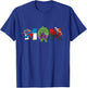 Marvel Avengers Team Mom Mother’s Day Family Trip Birthday T-Shirt - T-Shirt | Royal