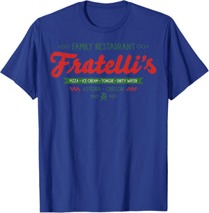 Vintage Fratellis Family Restaurant Astoria Oregon T-Shirt - T-Shirt | Royal