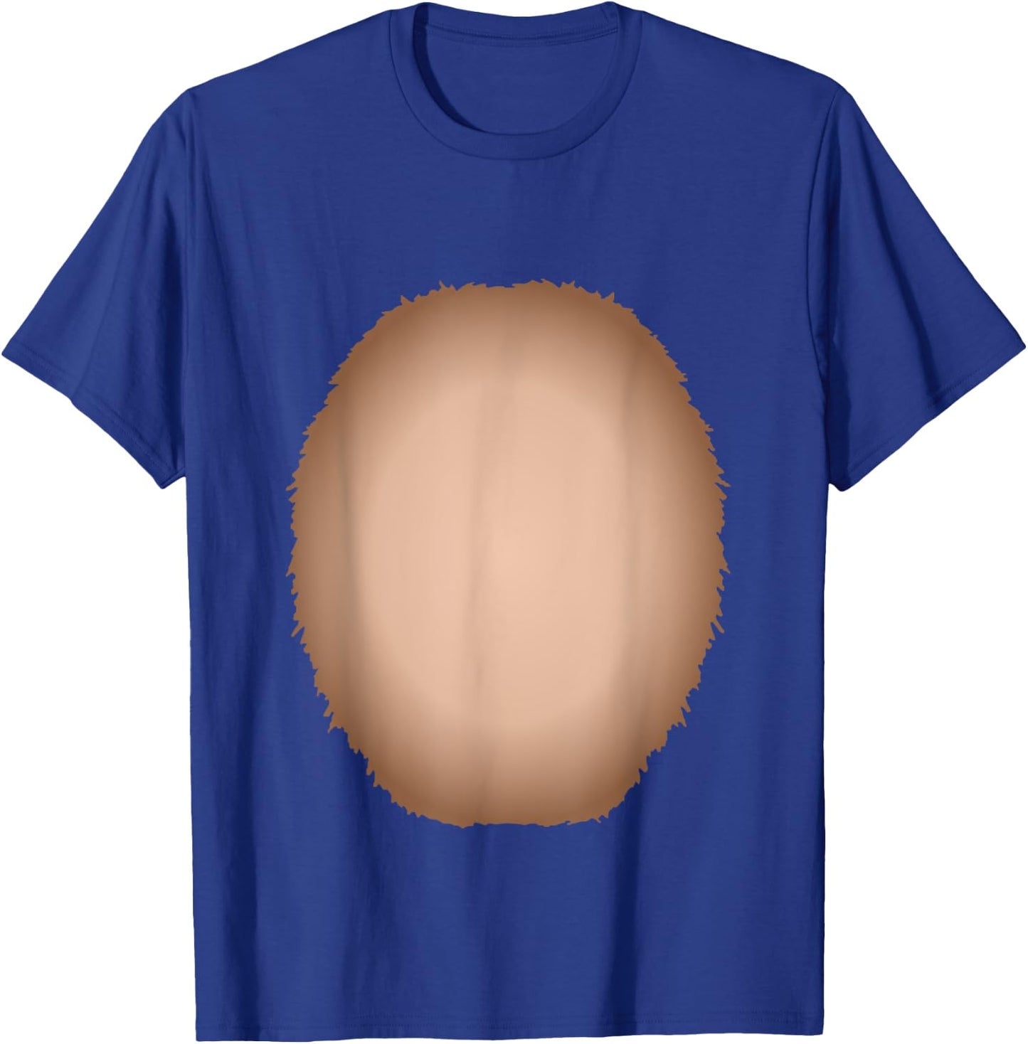 Funny Lazy DIY Bear Belly Costume for Halloween Party T-Shirt - T-Shirt | Royal