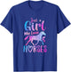 Just A Girl Who Loves Horses Riding Cute Horse Girls Women T-Shirt - T-Shirt | Royal