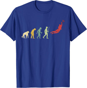 Evolution soccer goal keeper T-Shirt - T-Shirt | Royal