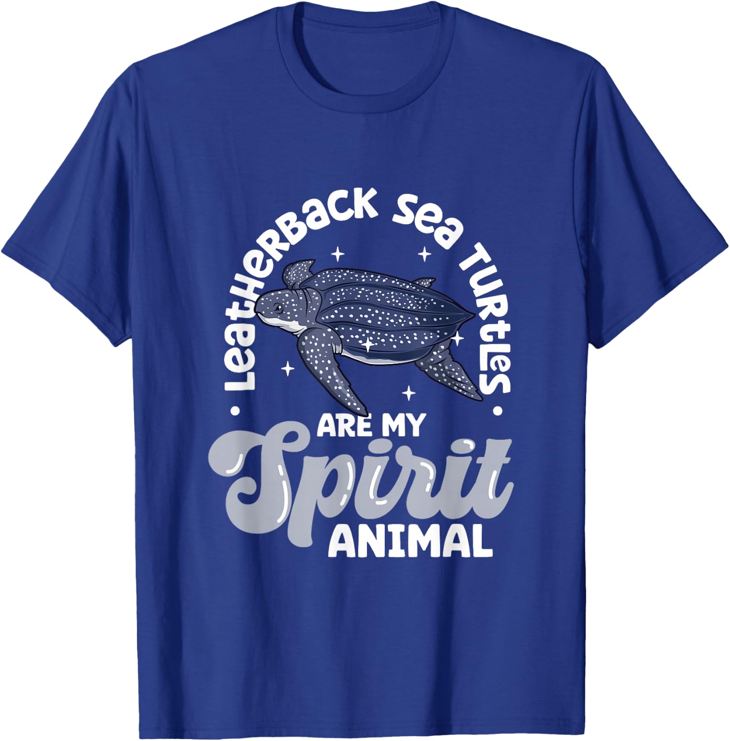 My spirit animal - Leatherback Sea Turtle T-Shirt - T-Shirt | Royal