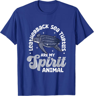 My spirit animal - Leatherback Sea Turtle T-Shirt - T-Shirt | Royal