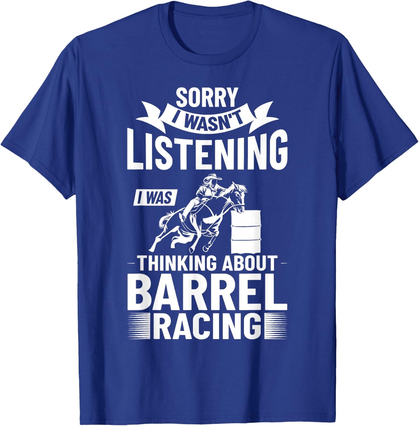 Barrel Racing Clothes Barrel Racer Quotes Barrel Racing T-Shirt - T-Shirt | Royal