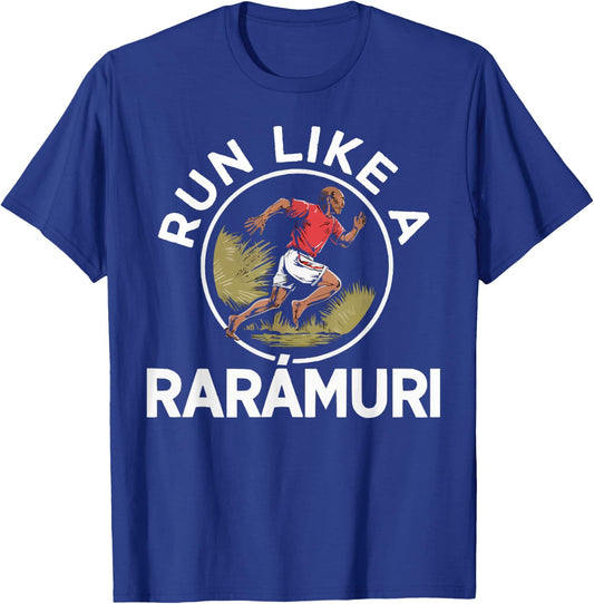 Indigenous People Mexico Native American Tarahumara Tribe T-Shirt - T-Shirt | Royal
