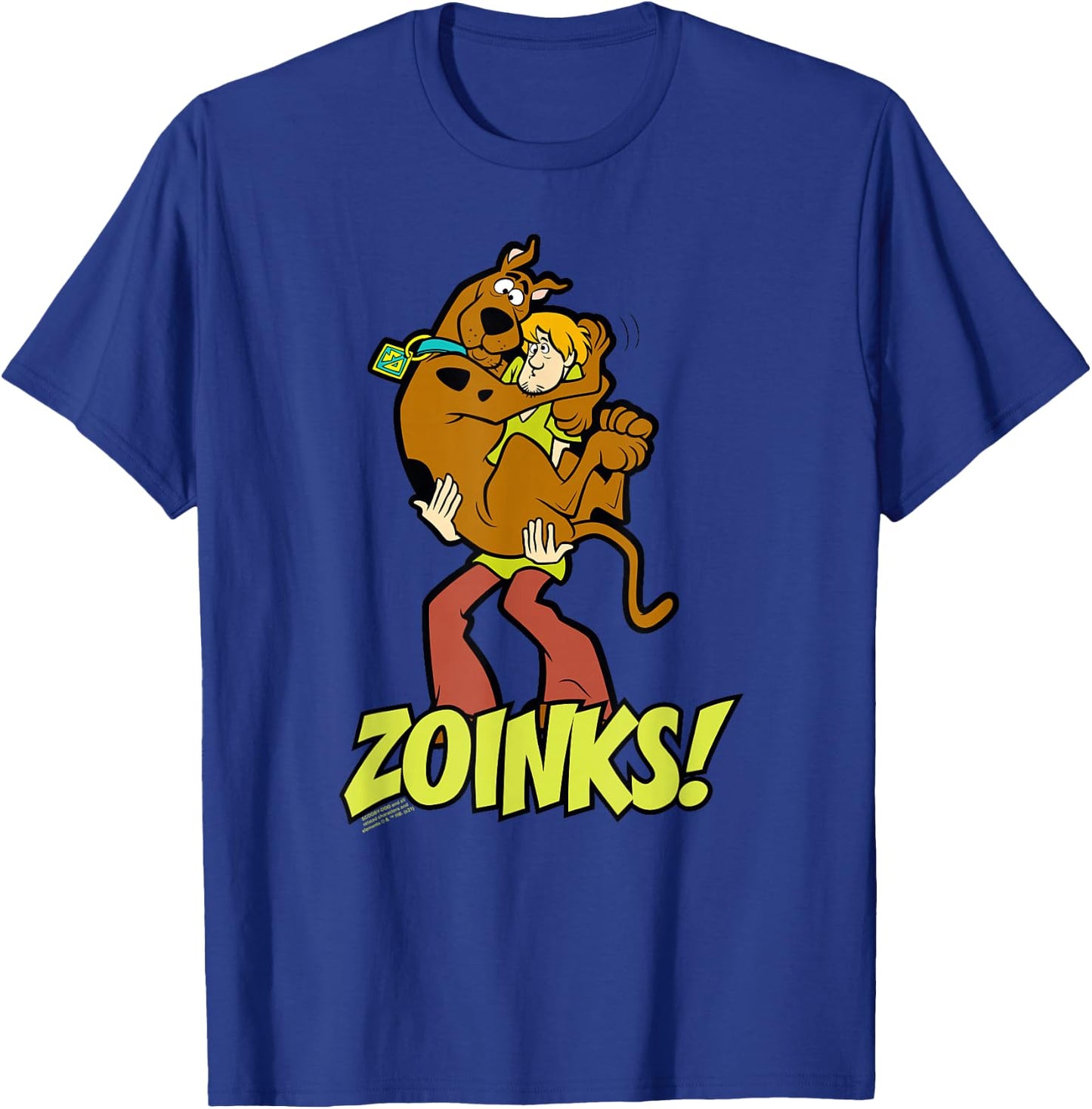 Scooby-Doo and Shaggy Zoinks! T-Shirt - T-Shirt | Royal