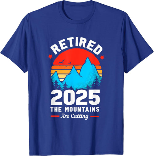 Retro Retirement The Mountains Are Calling Retired