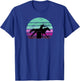 Barrel Racing - Horse Lover - Vintage Sunset - Country Girl T-Shirt - T-Shirt | Royal