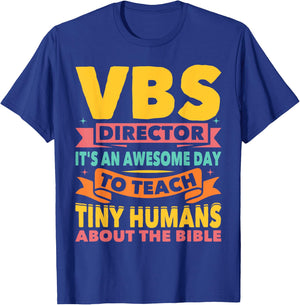 VBS Director VBS Vacation Bible School T-Shirt - T-Shirt | Royal