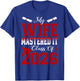 My Wife Mastered It Class of 2026 Masters Graduation T-Shirt - T-Shirt | Royal