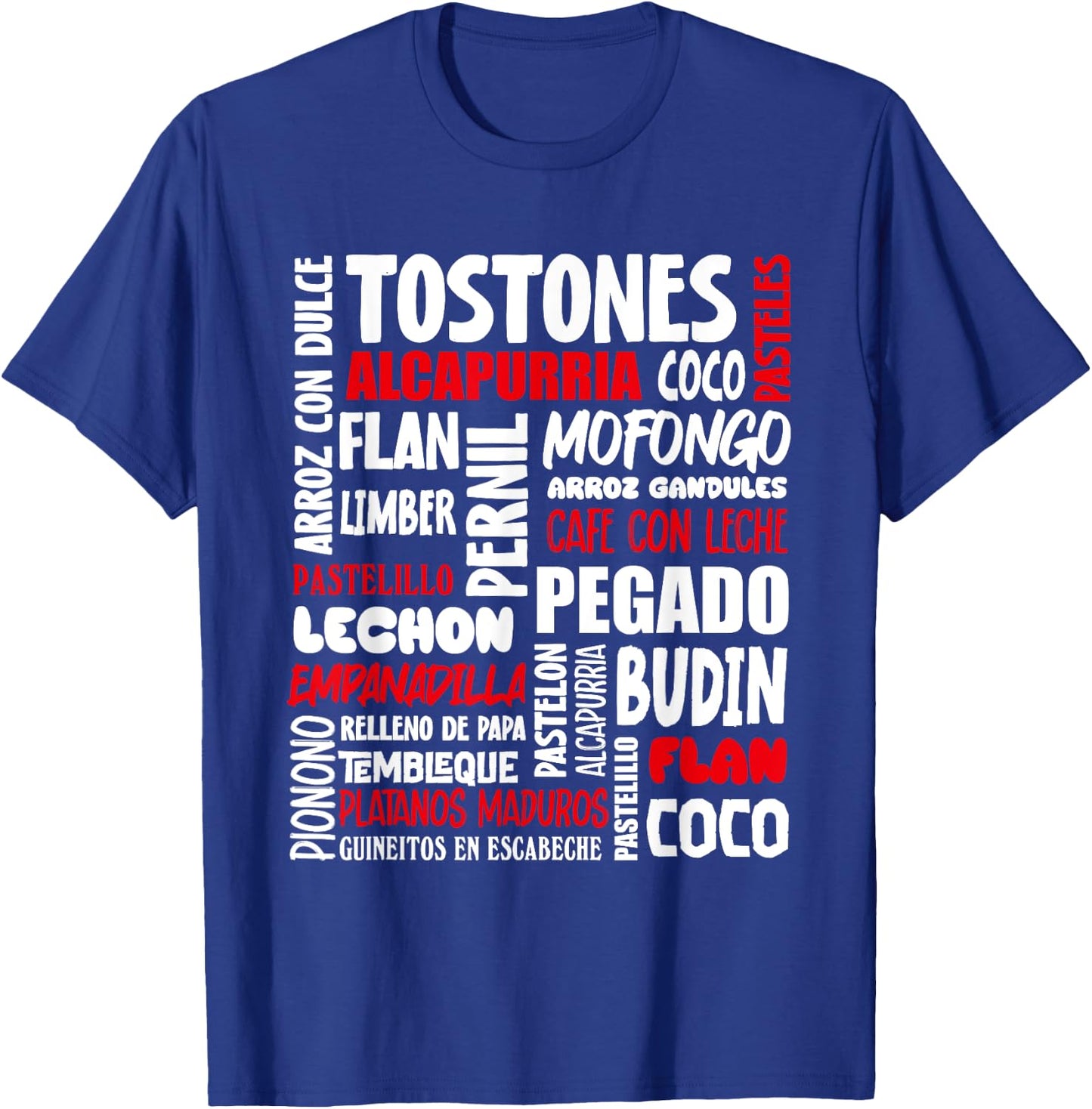 Puerto Rican Food Puerto Rico Foodie Chef T-Shirt - T-Shirt | Royal