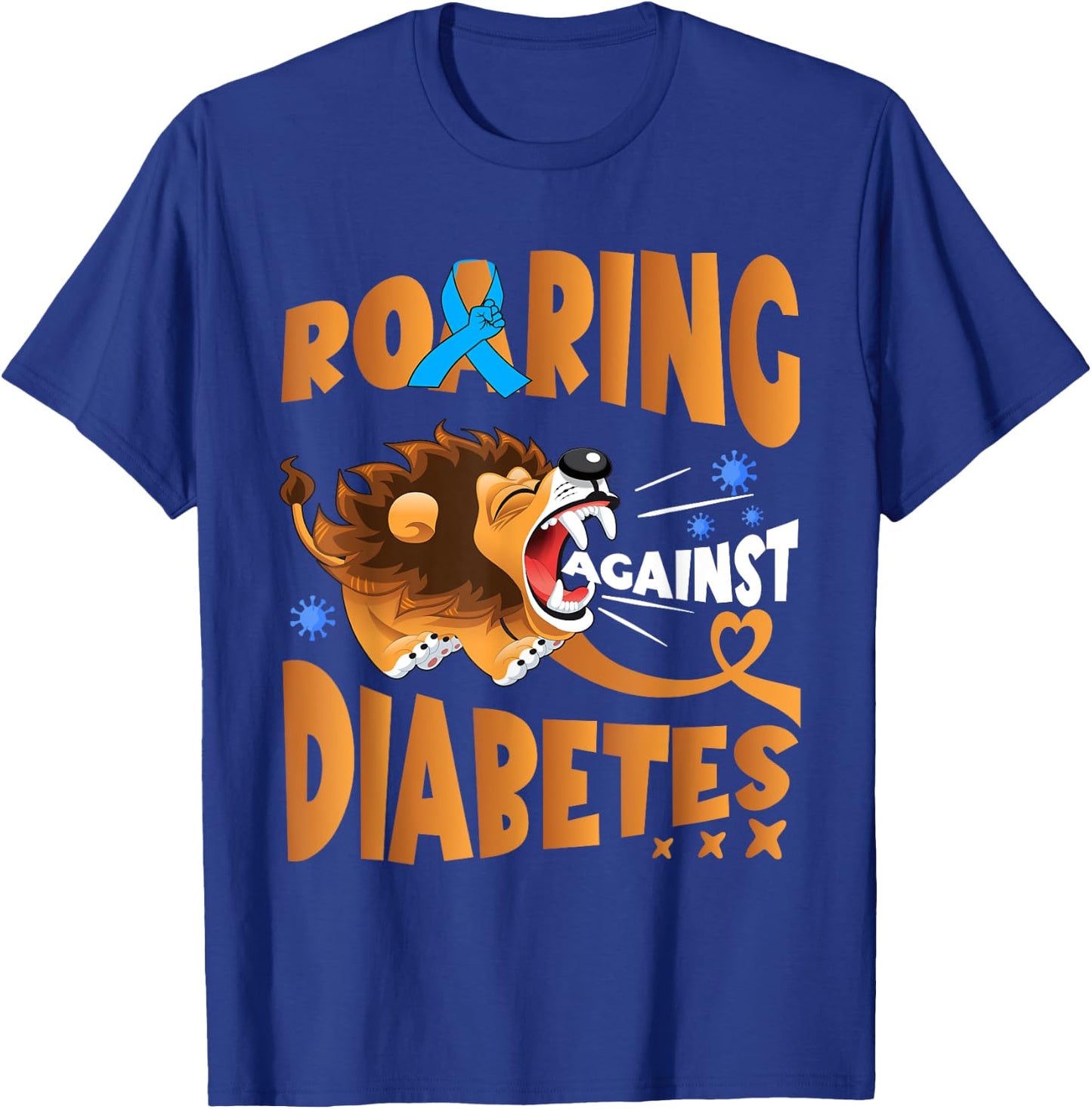 Diabetes Awareness Lion Insulin Diabetic Toddler Kids T-Shirt - T-Shirt | Royal