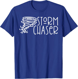 Storm Chaser & Two-nado Mama and Me 2nd Birthday Tornado T-Shirt - T-Shirt | Royal
