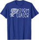 Storm Chaser & Two-nado Mama and Me 2nd Birthday Tornado T-Shirt - T-Shirt | Royal