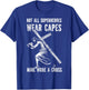 Not All Superheroes Wear Capes Jesus Christ Cross Christian T-Shirt - T-Shirt | Royal