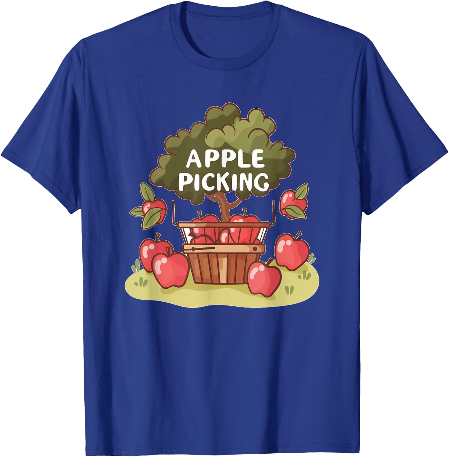 Happy Apple picking Costume for Adults and Kids T-Shirt - T-Shirt | Royal
