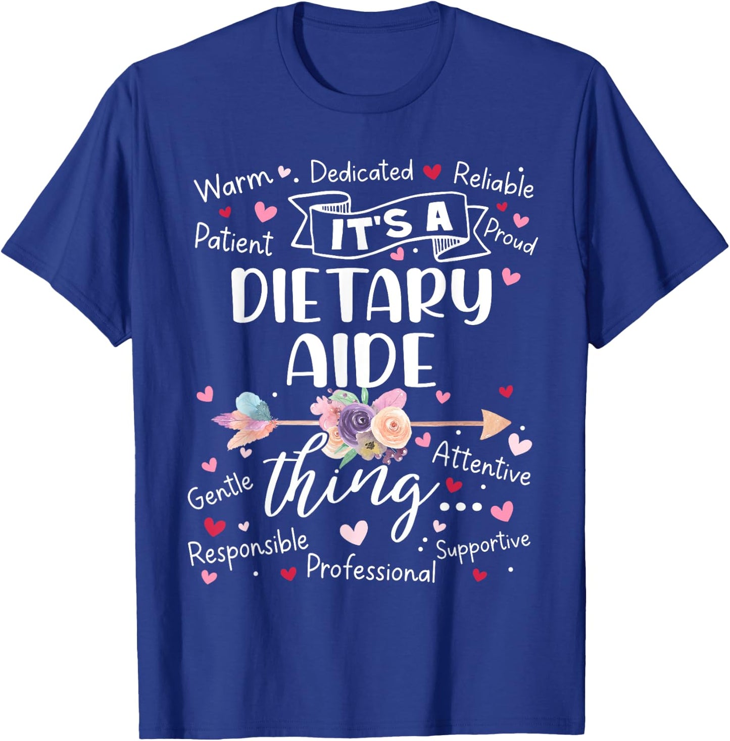 Dietary Aide Squad Team Crew Rock Week Mother's Day Women T-Shirt - T-Shirt | Royal