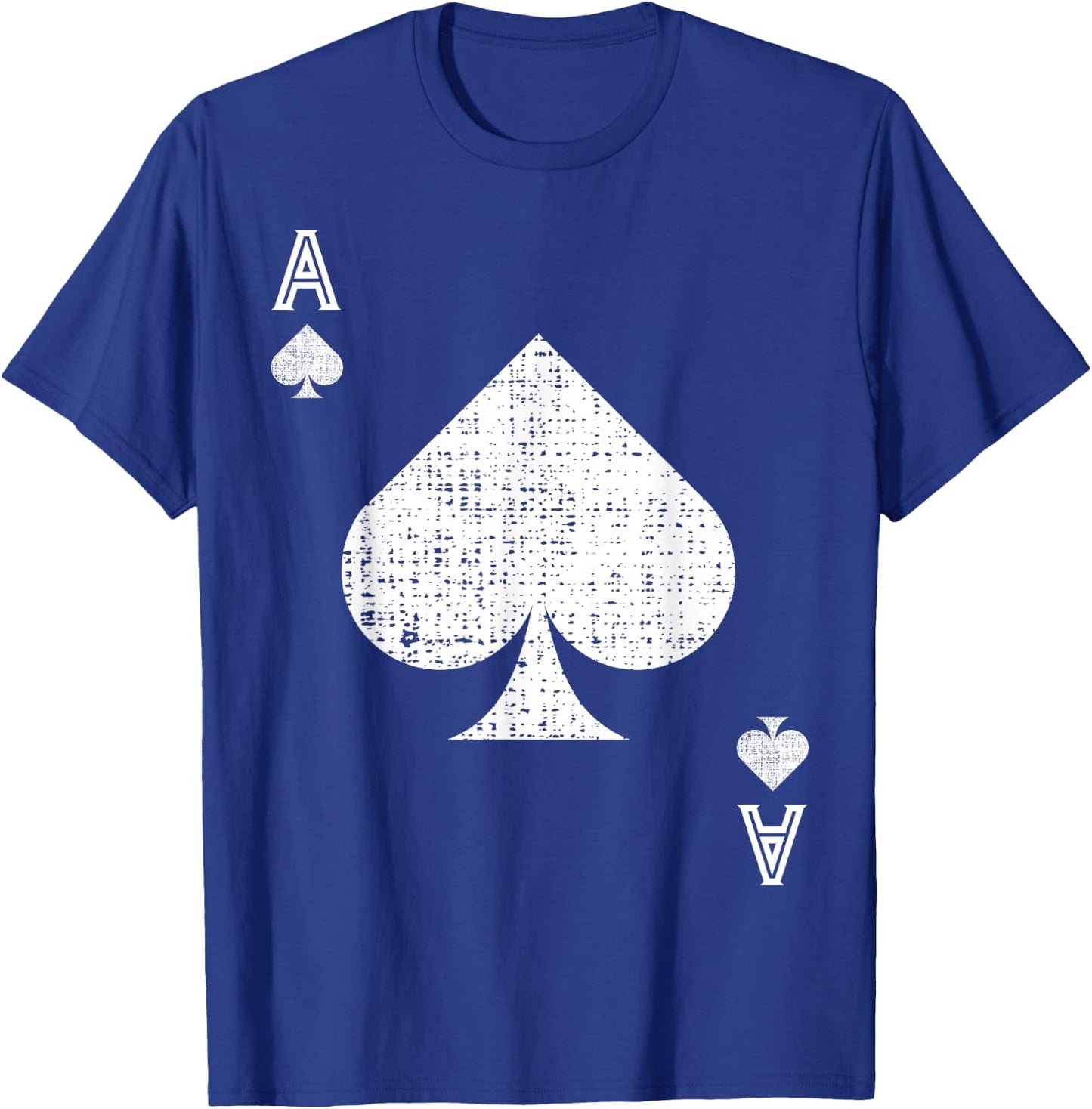 Ace of Spades Halloween Costume T-Shirt - T-Shirt | Royal