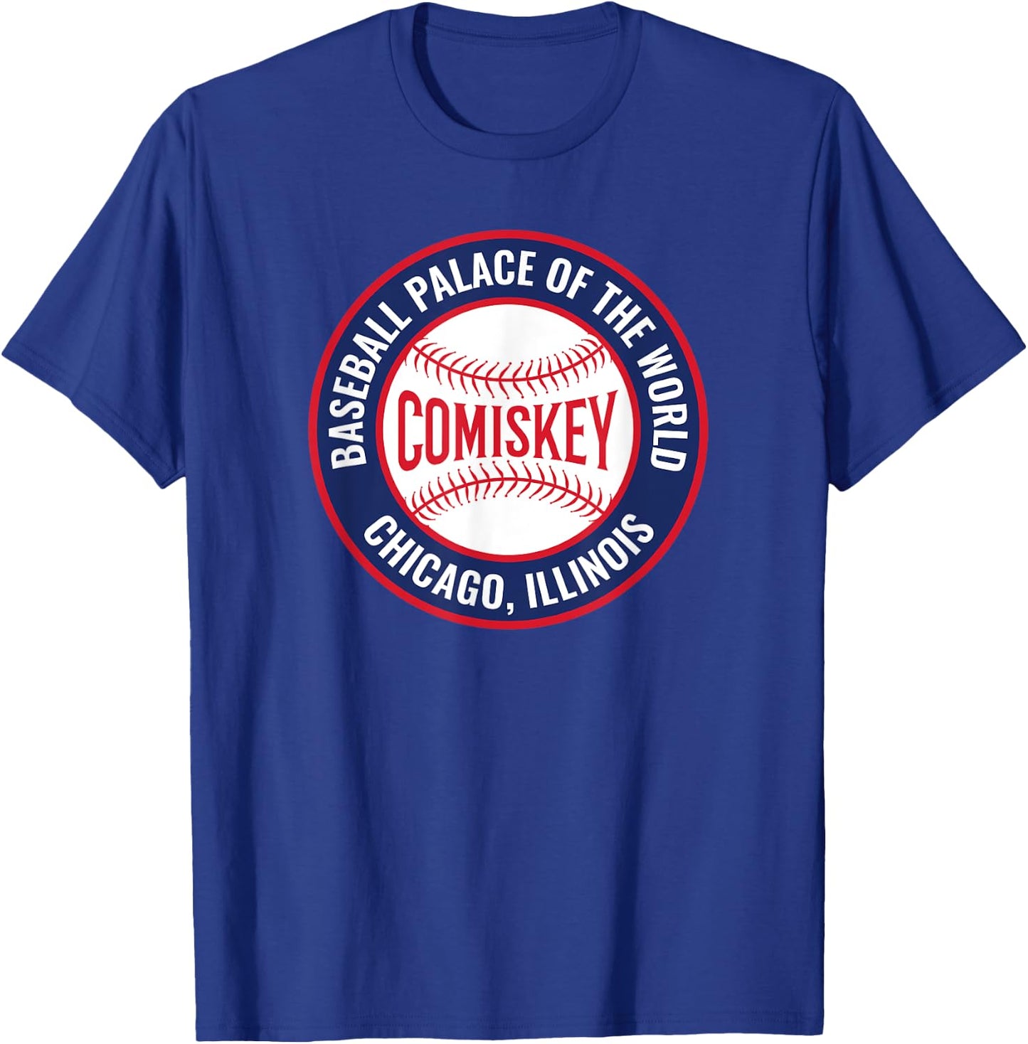 Comiskey Park Chicago T-Shirt - T-Shirt | Royal