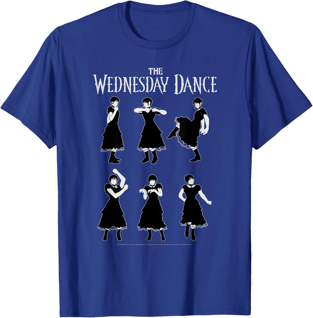 Wednesday The Wednesday Dance Moves Tutorial T-Shirt - T-Shirt | Royal
