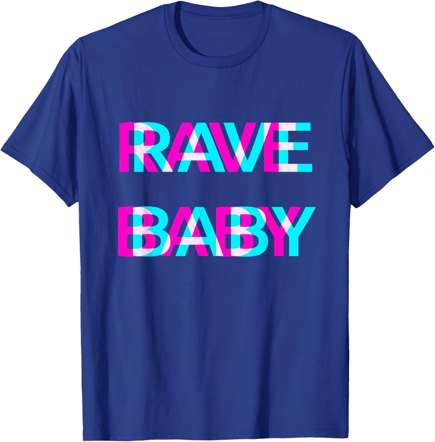 Rave Baby EDM Techno Festival Raver T-Shirt - T-Shirt | Royal