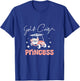 Girl Women Golf cart princess T-Shirt - T-Shirt | Royal