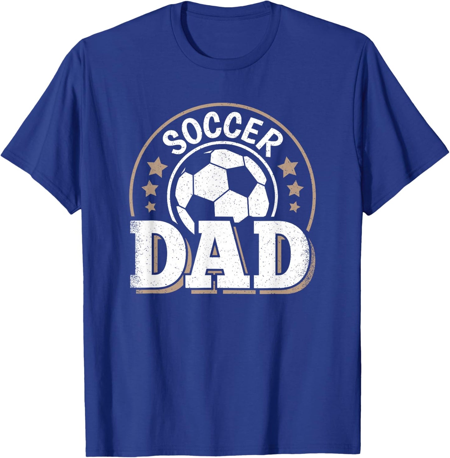 Soccer Dad Soccer Player Son Daughter Funny Soccer Dad T-Shirt - T-Shirt | Royal