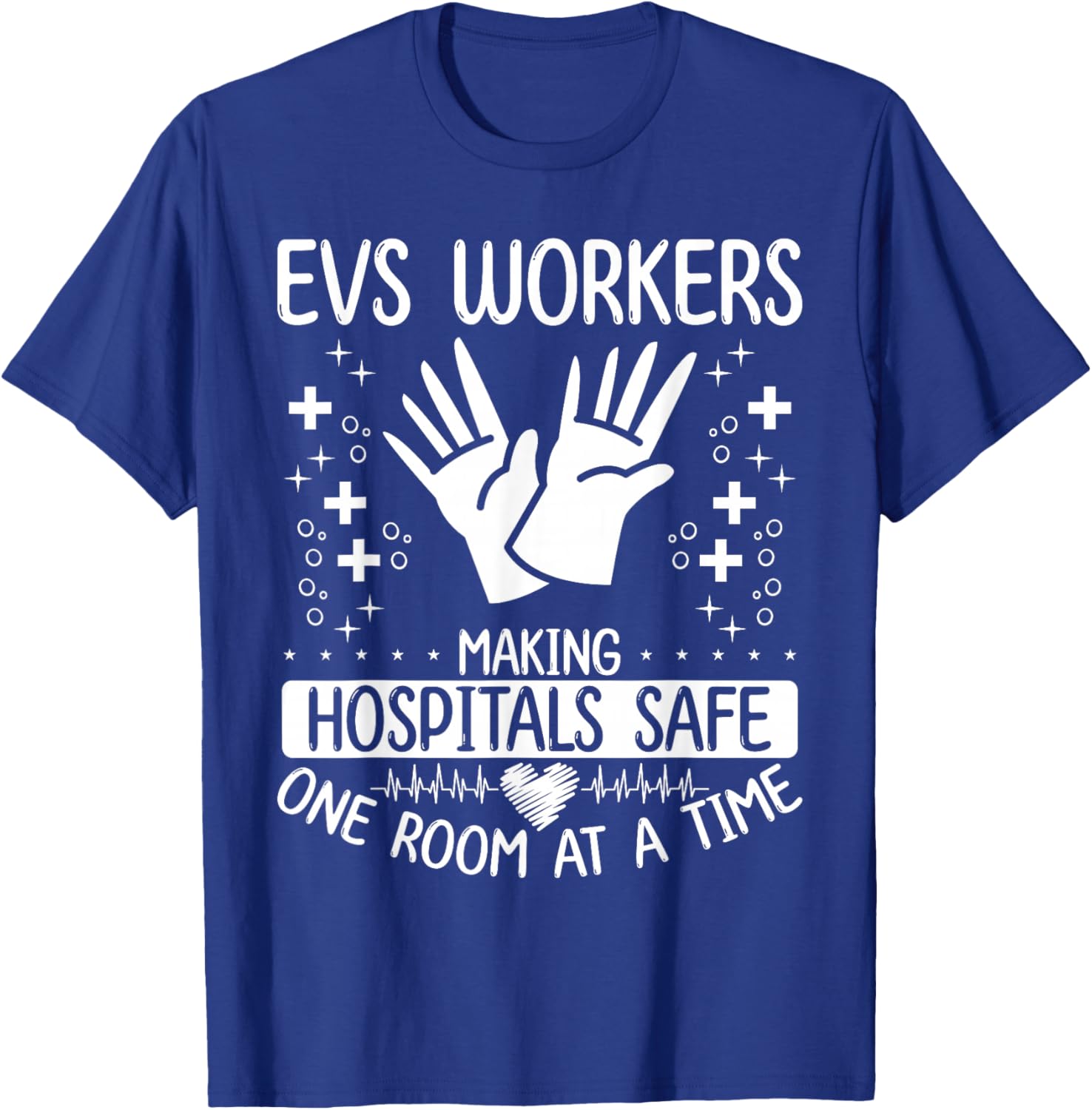 EVS Technician EVS Operator Environmental Service Tech T-Shirt - T-Shirt | Royal