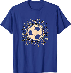 Soccer Ball Cute Soccer Lover Women Girls Kids T-Shirt - T-Shirt | Royal