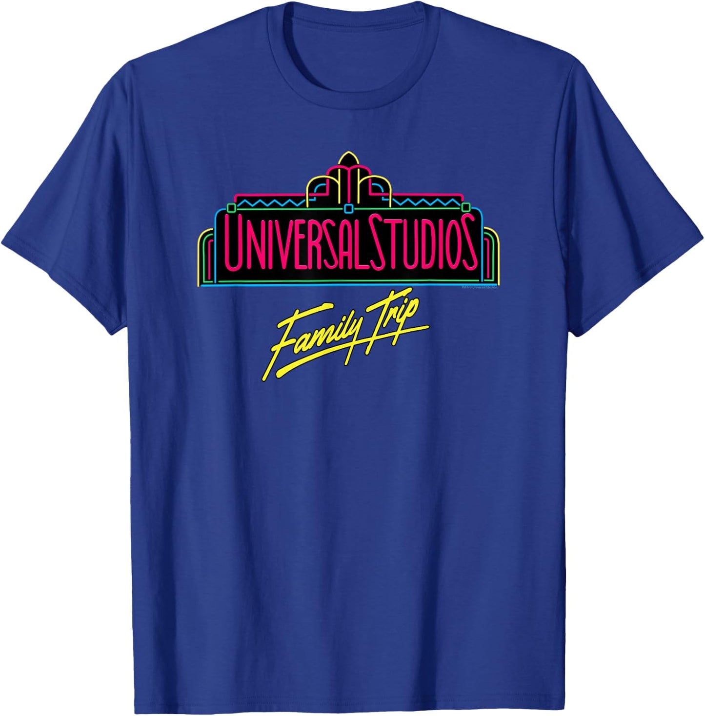 Universal Studios Marquee Family Trip T-Shirt - T-Shirt | Royal