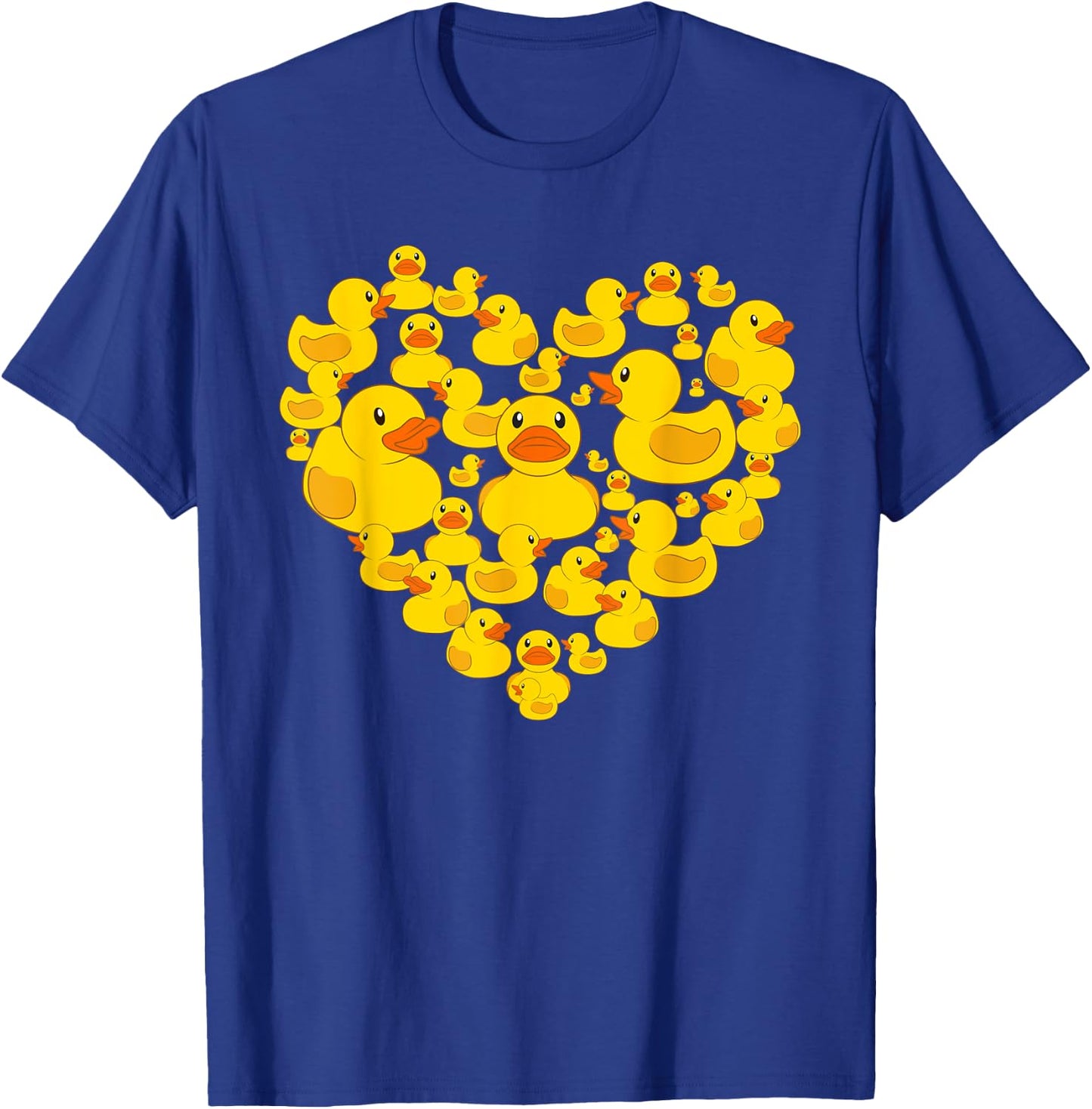 Funny Rubber Duck Design Women Rubber Ducky Lover T-Shirt - T-Shirt | Royal