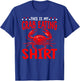 This Is My Crab Eating Crabbing Crab Fishing Crabs T-Shirt - T-Shirt | Royal