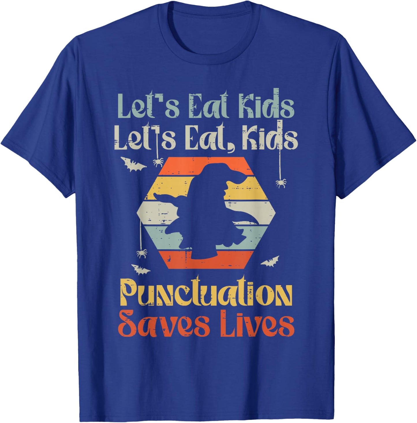 Halloween Lets Eat Kids Funny English Teacher Costume Women T-Shirt - T-Shirt | Royal