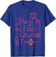12th Wedding Anniversary Gifts Married 12 Years T-Shirt - T-Shirt | Royal
