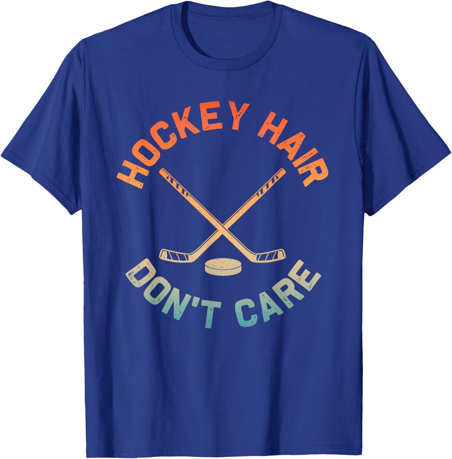 Best Ice Hockey Design Women Skate Ice Hockey Player T-Shirt - T-Shirt | Royal