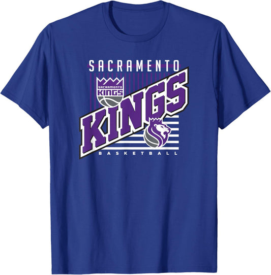 NBA Sacramento Kings Rise Above T-Shirt - T-Shirt | Royal
