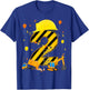 Two 2yr 2nd Birthday Construction Vehicles 2 Year Old T-Shirt - T-Shirt | Royal
