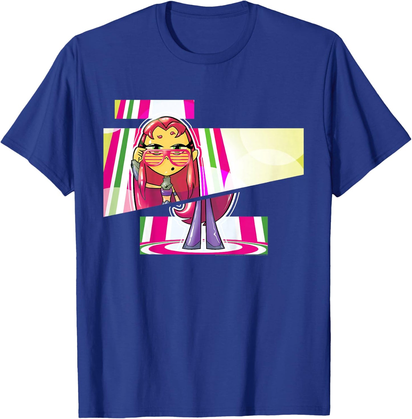Kids DC Comics Teen Titans Go! Starfire Cut Panels T-Shirt - T-Shirt | Royal
